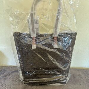 Brand new Michael Kors Logo Large Tote Canvas Bag